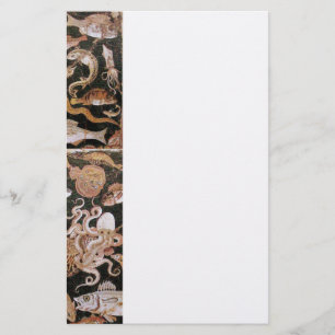 PAPELERÍA COLECCIÓN POMPEII / OCÉANO - ESCENA DE VIDA EN EL 