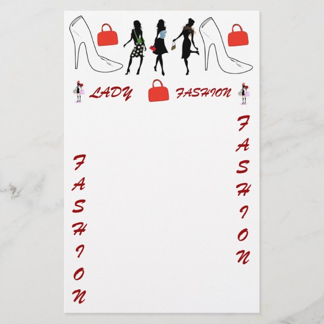 PAPELERÍA COLECCIÓN SHOPPING QUEEN (Anverso)