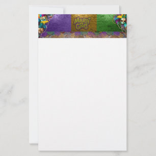Papelería Collares de perlas de SlipperyJoe's Mardi Gras dob
