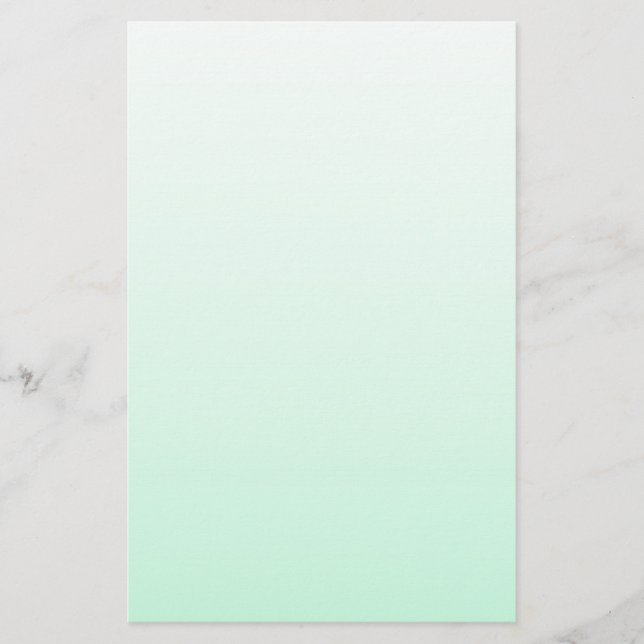 Papelería color de primavera perrito menta verde marino past (Anverso)