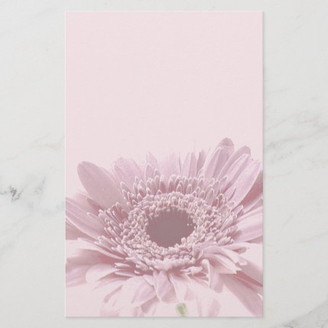 Papelería Color de rosa polvoriento con efectos de (Anverso)