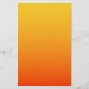 Papelería Color Naranja Amarillo