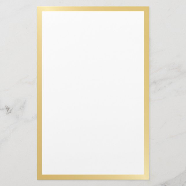 Papelería Color Personalizado en blanco (Anverso)