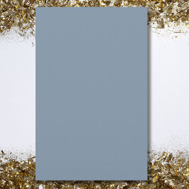 Papelería Color sólido azul turbio