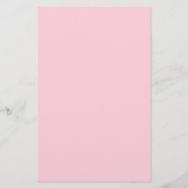Papelería Color sólido rosa milenal (Anverso)