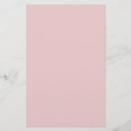 Papelería Color sólido rosado Rosa