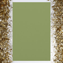 Papelería Color sólido verde mosca