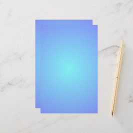 Papelería Colores gradientes de cielo azul Azules Acuáticos 