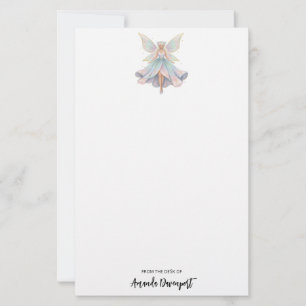 Papelería Colores pastel de ángel mágico hada