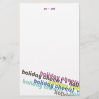 Papelería Coloridas vacaciones animadas Personalizado vacaci