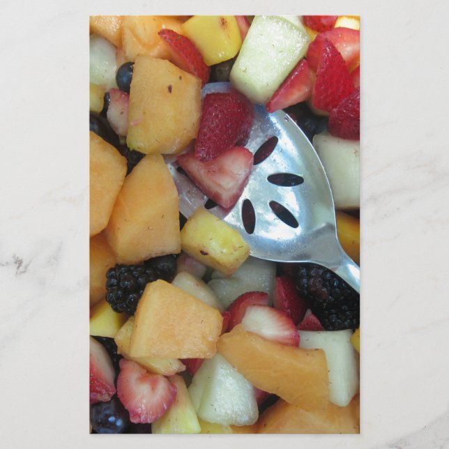 Papelería Colorido surtido de frutas (Anverso)