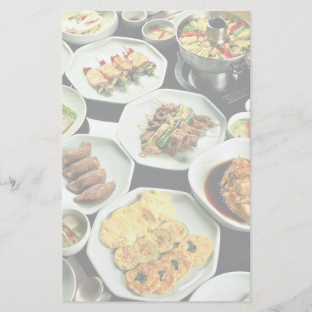 Papelería Comida coreana (Anverso)
