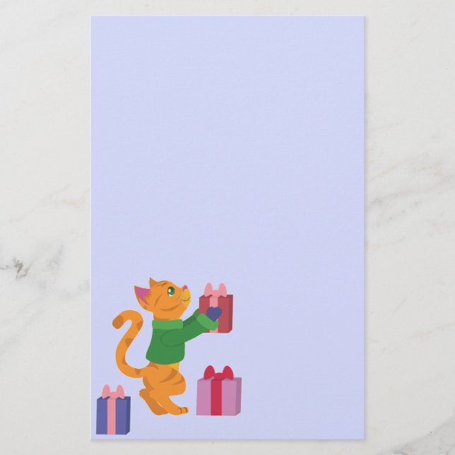 Papelería ¡Comparte la alegría de los Navidades! (Anverso)