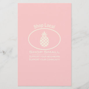 Papelería Compra local, compra piña pequeña