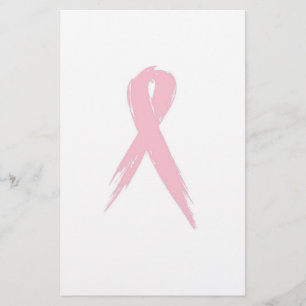 Papelería Conciencia del cáncer de pecho inmóvil