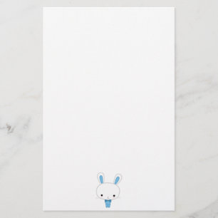 Papelería Conejito azul kawaii