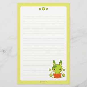 Papelería Conejito de la trufa del kiwi