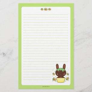 Papelería Conejito de la trufa del pistacho