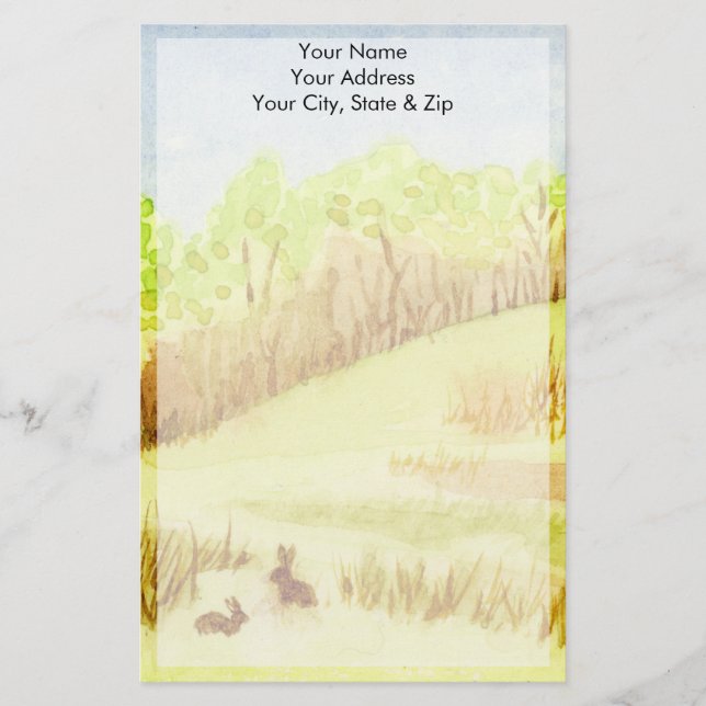 Papelería Conejos (Anverso)