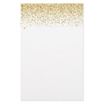 Confetti Purpurina de oro caído