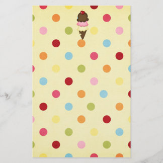 Papelería cono de helado