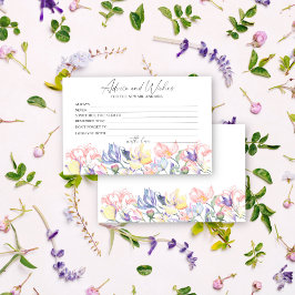 Papelería Consejo de Flores Silvestres y Ducha Bridal