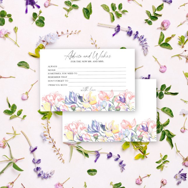 Papelería Consejo de Flores Silvestres y Ducha Bridal (Subido por el creador)