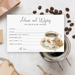 Papelería Consejo y deseos para la ducha de novia