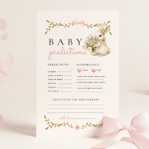 Papelería Consejos y predicciones de juegos para Baby Shower