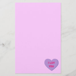 Papelería Corazón de San Valentín