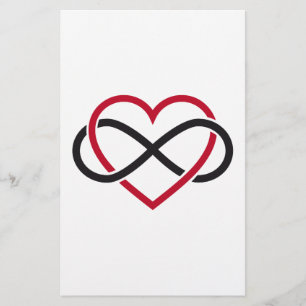 Papelería Corazón del infinito, amor interminable