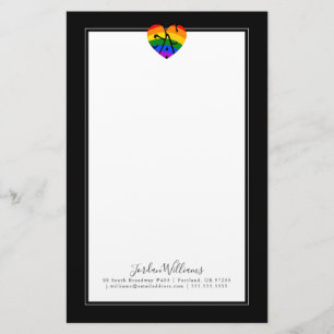 Papelería Corazón gay