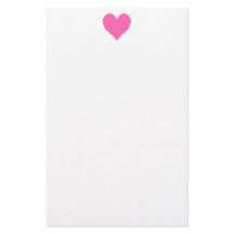 Corazón rosa caliente