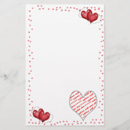 Papelería Corazones de globo con fotograma