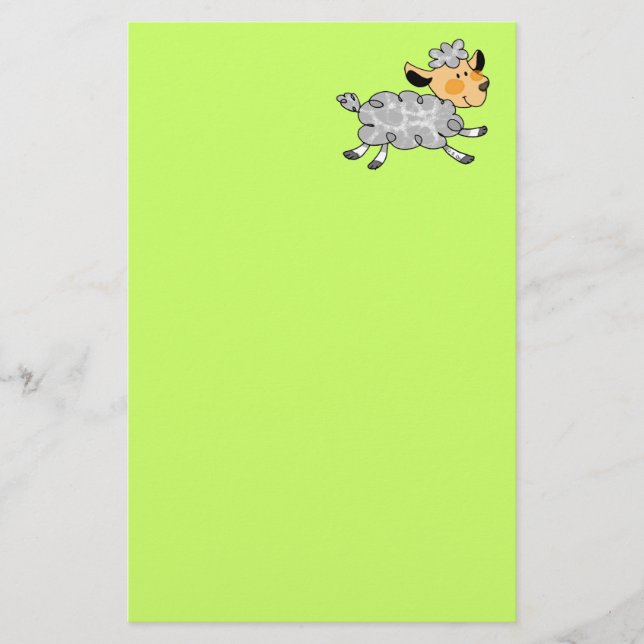 Papelería Cordero pequeño (Anverso)