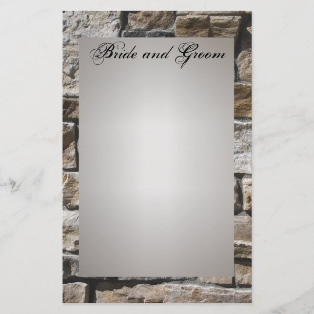 Papelería Cornerstones Boda Stationery (Anverso)