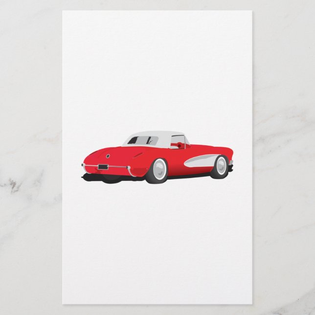 Papelería Corvette de 1959 (Anverso)