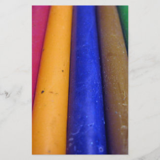 Papelería Crayones coloridos