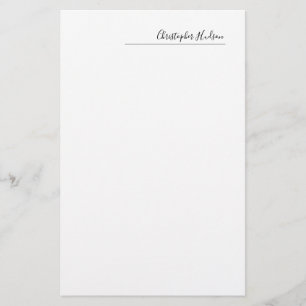 Papelería Crear personalizar profesional simple plano