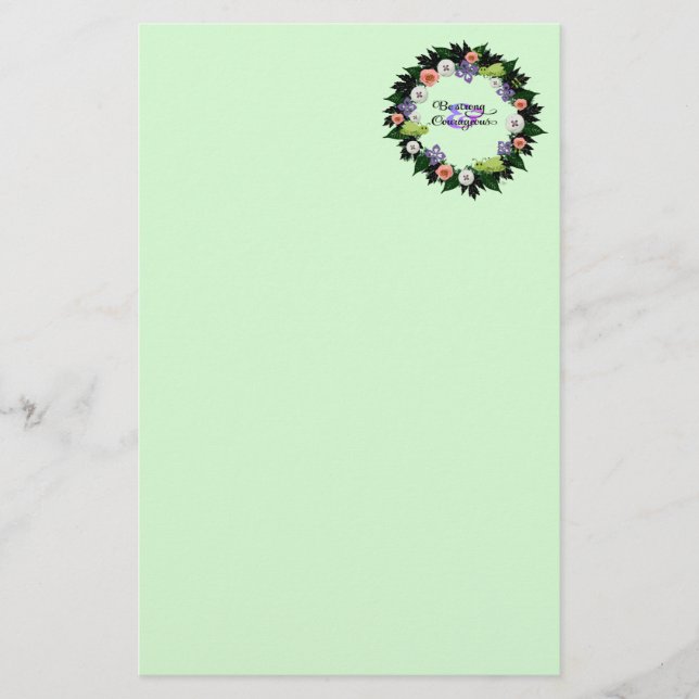 Papelería Creencia Consciente Espiritual Amor Esperanza Arte (Anverso)