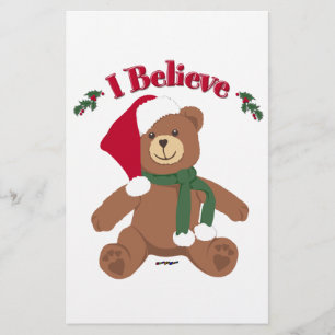 Papelería ¡Creo! Navidades Teddy Bear