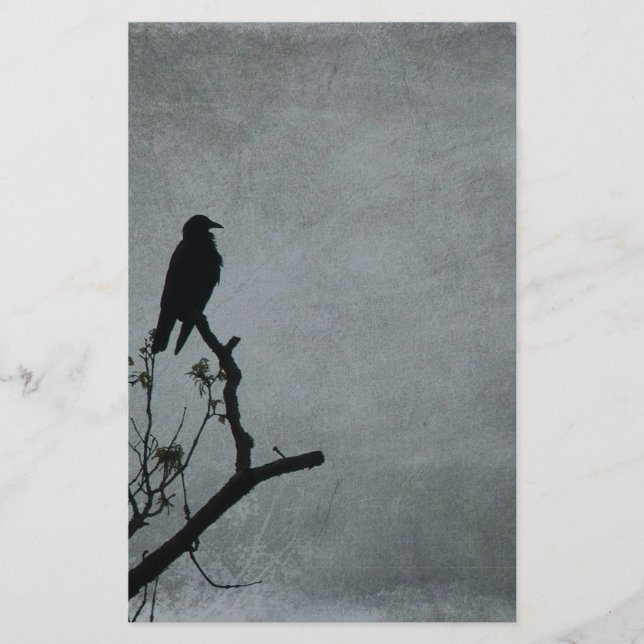 Papelería Crow Magnético (Anverso)