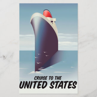 Papelería Crucero a los Estados Unidos
