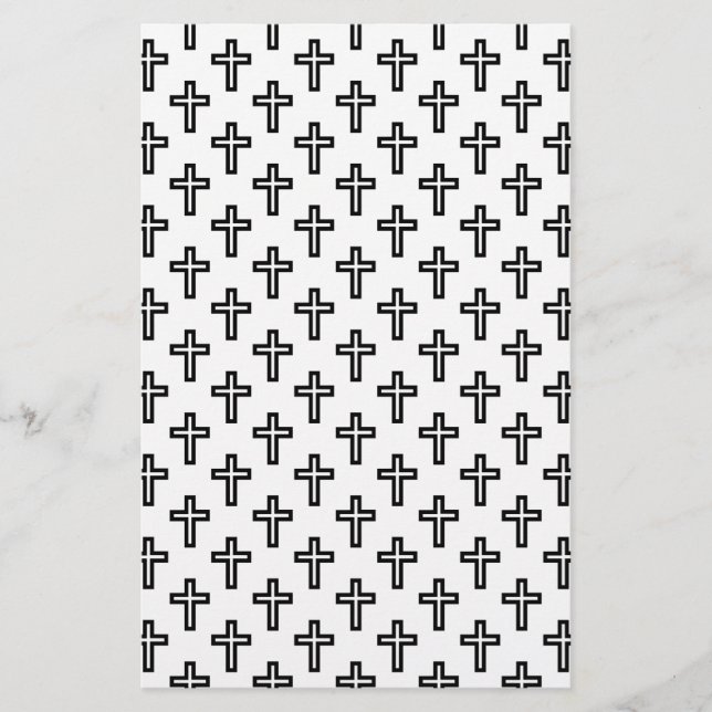 Papelería Cruz cristiana (Anverso)