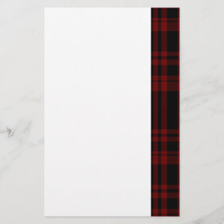 Papelería Cuadros rojos sangre Punky