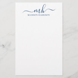Papelería Cualquier estilo de color personalizado de las ini