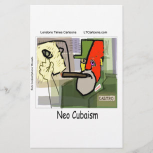 Papelería Cubista Castro NeoCubismo Divertido