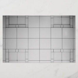 Papelería Cubos abstractos