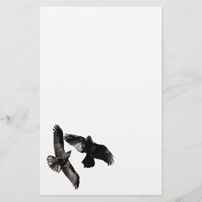 Papelería cuervos (Anverso)