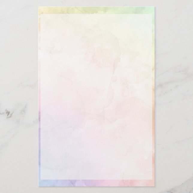 Papelería Cuidada acuarela (Anverso)